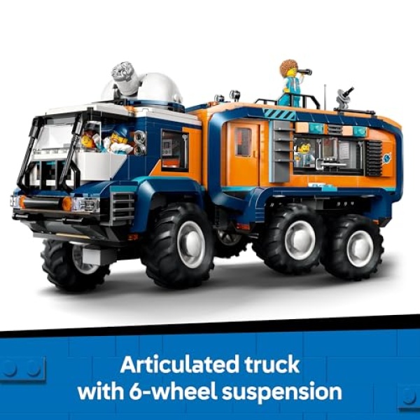 LEGO City Arctic Explorer Science Lab Truck Toy Set 60471 - Image 2