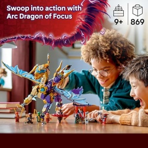 LEGO NINJAGO Arc Dragon of Focus Ninja Building Toy 71836