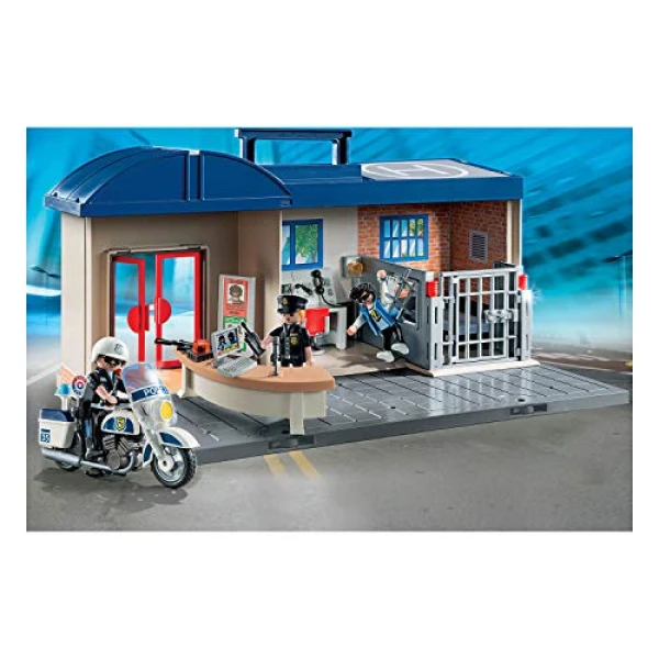 Playmobil 5689 Take Along Police Station Playset - Image 2