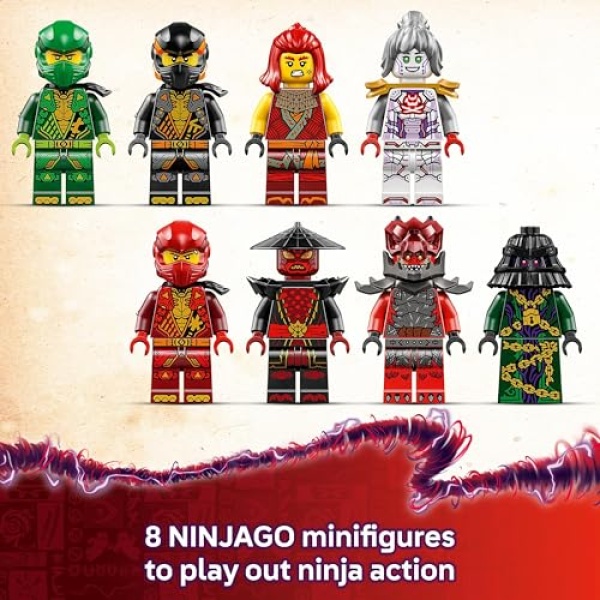 LEGO NINJAGO Arc Dragon of Focus Ninja Building Toy 71836 - Image 4