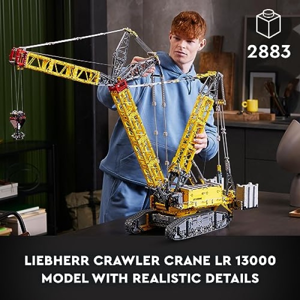 LEGO Technic Liebherr Crawler Crane LR 13000 Model Set 42146 - Image 2