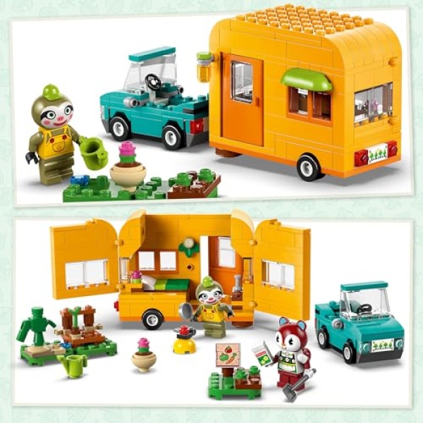 LEGO Animal Crossing Leif's Caravan & Garden Shop Toy 77054 - Image 3