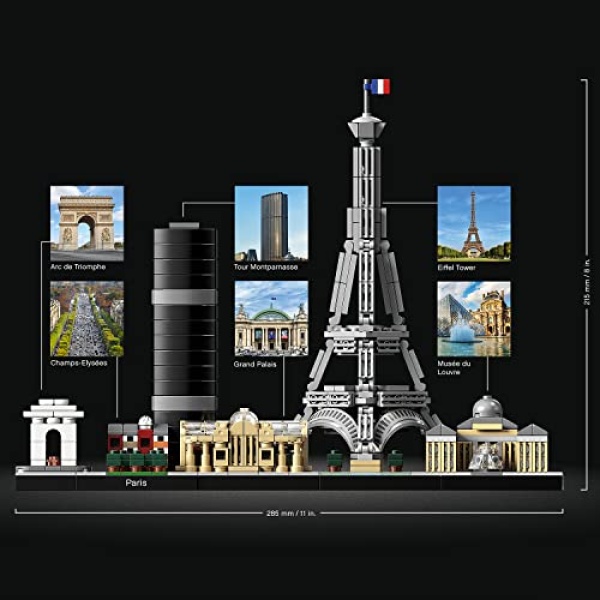LEGO Architecture Paris Skyline Building Set 21044 - Image 2