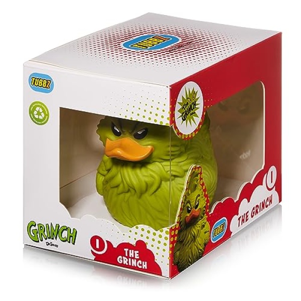 Tubbz Dr. Seuss The Grinch Rubber Duck Boxed Edition