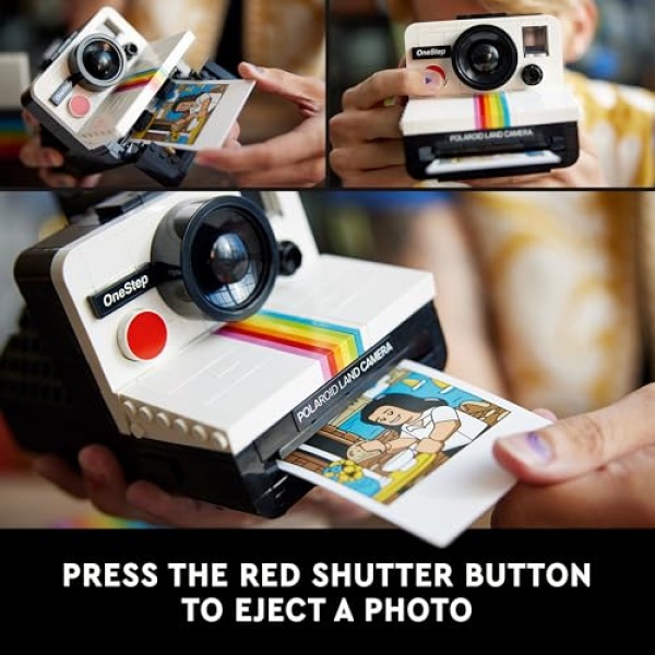 LEGO Ideas Polaroid OneStep SX-70 Camera Set 21345 - Image 3