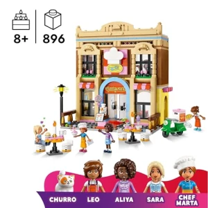 LEGO Friends Restaurant & Cooking School Toy Food Set 42655