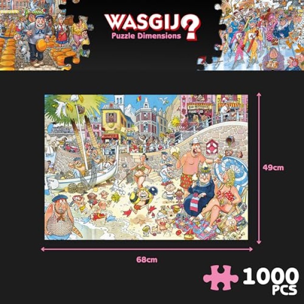 Wasgij Destiny 8 High Season 1000 Piece Jigsaw Puzzle - Image 2