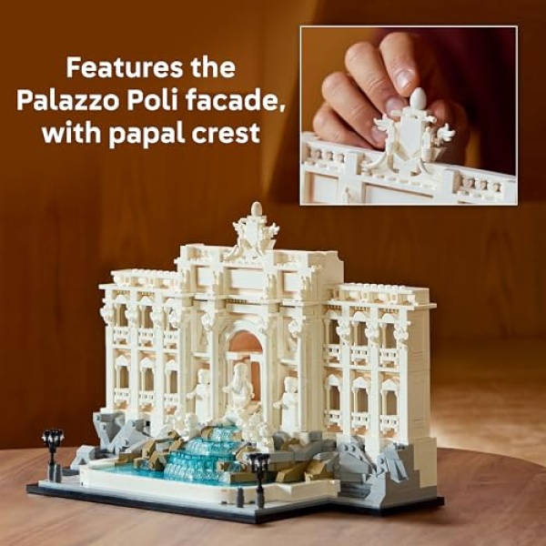 LEGO Architecture Trevi Fountain Model Set for Adults 21062 - Image 4