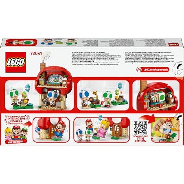 LEGO Super Mario Party at Toad's House Toy for Kids 72041 - Image 7