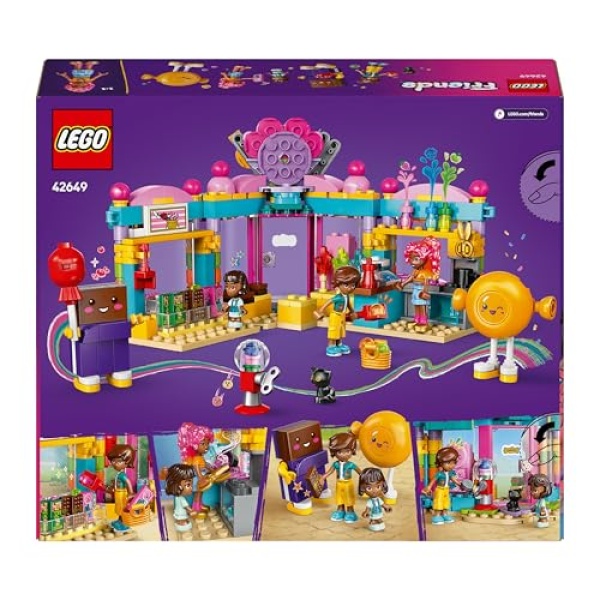 LEGO Friends Heartlake City Sweet Shop Role-Play Toy 42649 - Image 7