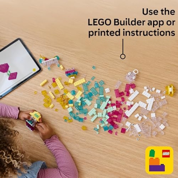 LEGO Classic Magical Transparent Box Building Toys Set 11040 - Image 5