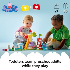 LEGO DUPLO Peppa Pig Funfair Toddler Learning Toy 10453