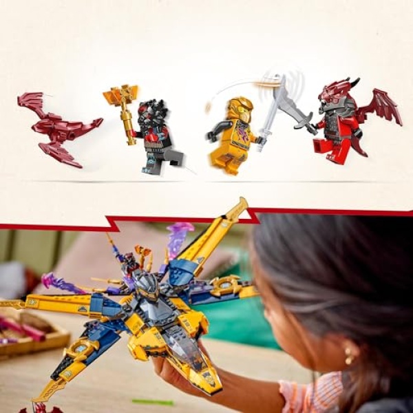 LEGO NINJAGO Ras and Arin's Super Storm Jet Ninja Toy 71833 - Image 3