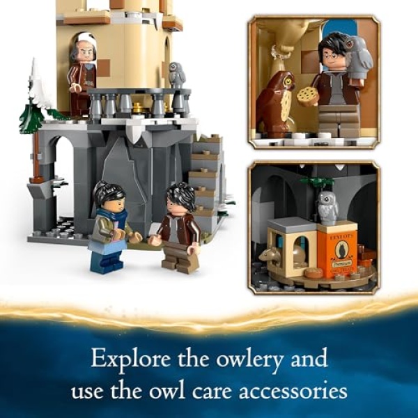 LEGO Harry Potter Hogwarts Castle Owlery With Toy Owls 76430 - Image 5