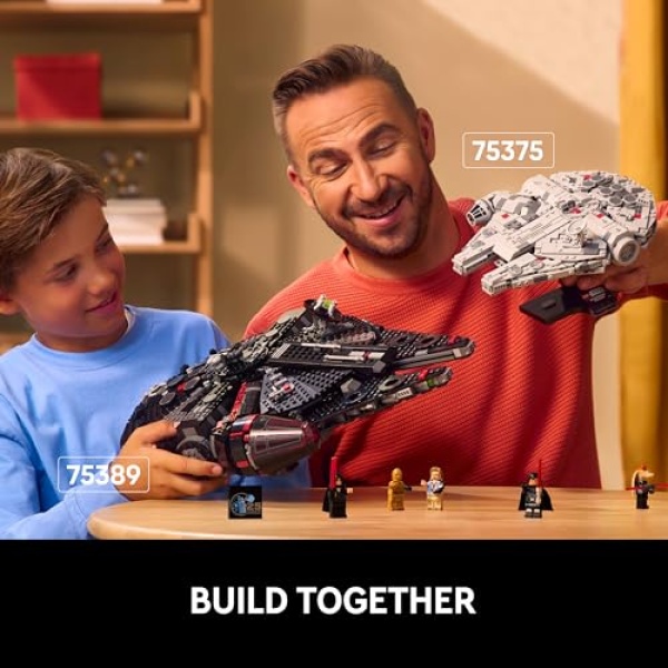 LEGO Star Wars Millennium Falcon Model Set for Adults 75375 - Image 6
