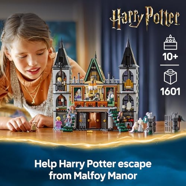 LEGO Harry Potter Malfoy Manor Creative Building Toy 76453