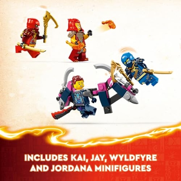 LEGO NINJAGO Kai's Ninja Climber Mech Action Figure 71812 - Image 6