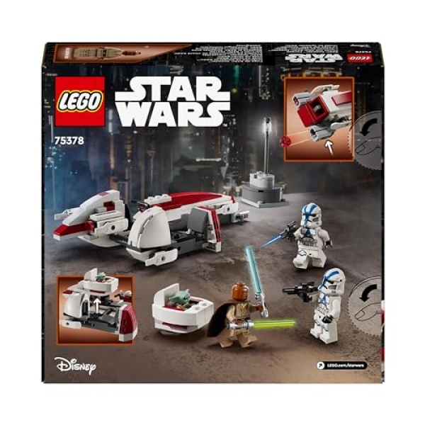 LEGO Star Wars: BARC Speeder Escape Building Toy Set 75378 - Image 9