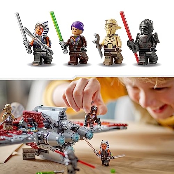 LEGO Star Wars Ahsoka Tano's T-6 Jedi Shuttle Set 75362 - Image 5