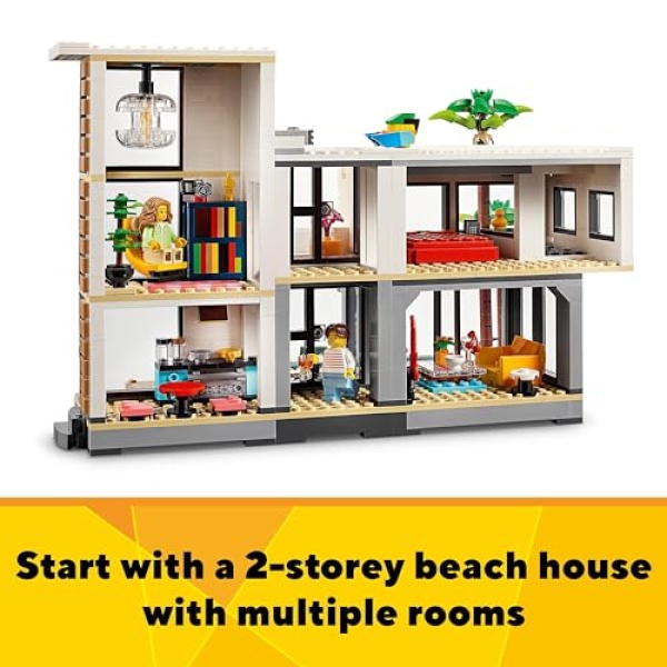 LEGO Creator 3in1 Modern House Building Set for Kids 31153 - Image 5