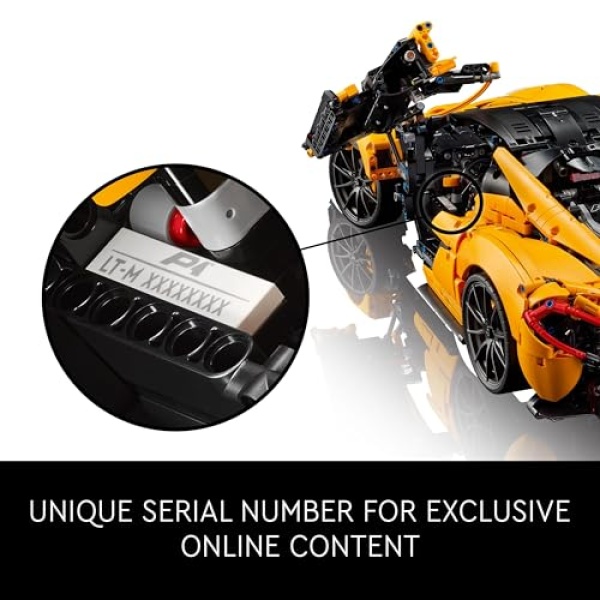 LEGO Technic McLaren P1 Model Car Set for Adults 42172 - Image 6