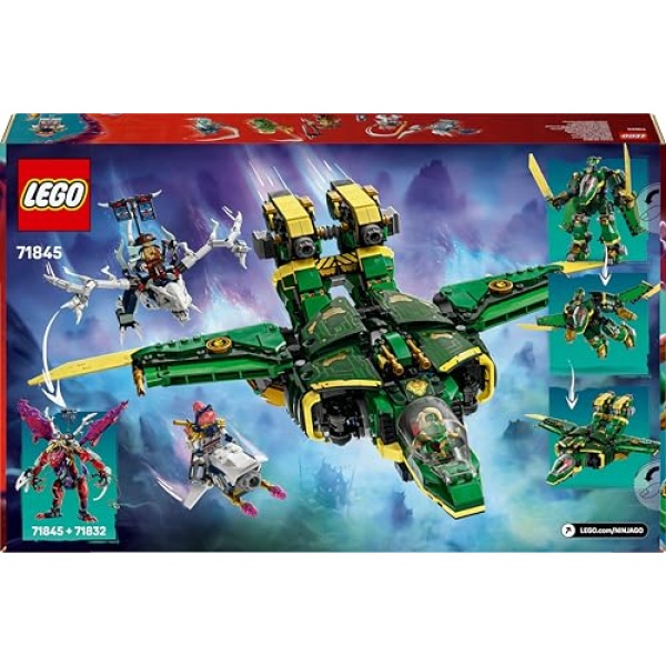 LEGO NINJAGO Lloyd's Jet Mech Ninja Building Toy Set 71845 - Image 8