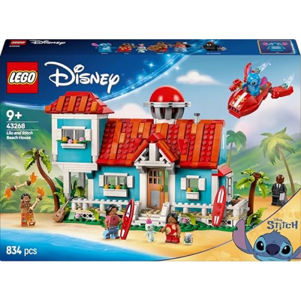 LEGO Disney Lilo and Stitch Beach House Building Toy 43268 - Image 7