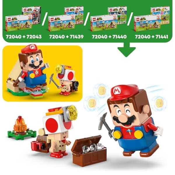LEGO Super Mario Captain Toad's Camp Toy with Figures 72040 - Image 3