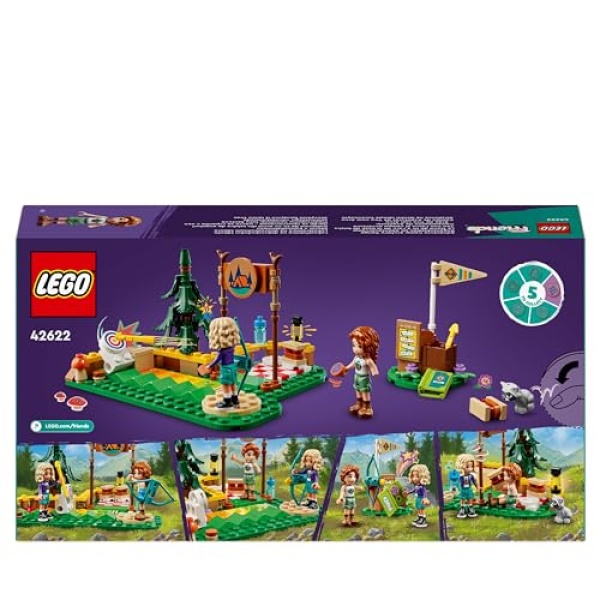 LEGO Friends Adventure Camp Archery Range Building Toy 42622 - Image 9