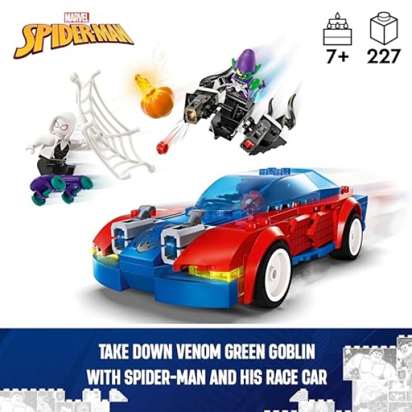 LEGO Marvel Spider-Man Race Car & Venom Green Goblin 76279 - Image 2