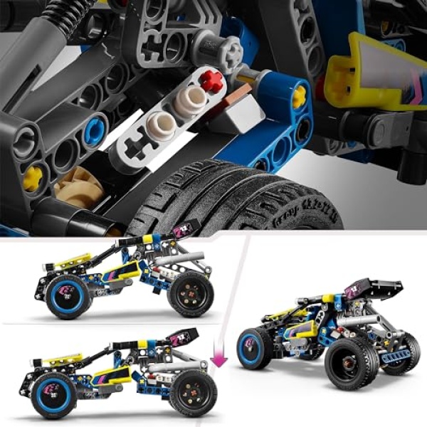 LEGO Technic Off-Road Race Buggy Car Vehicle Toy 42164 - Image 4