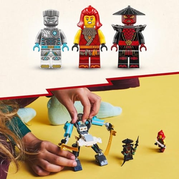 LEGO NINJAGO Zane's Battle Suit Mech Ninja Toy Set 71827 - Image 3