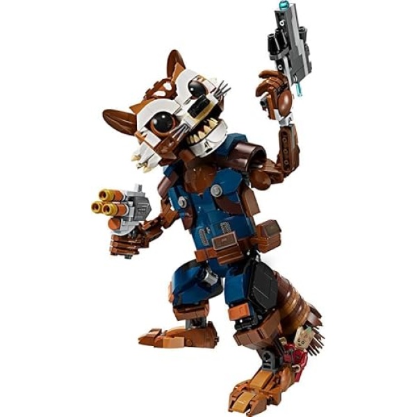 LEGO Marvel Rocket & Baby Groot Buildable Toy Figures 76282 - Image 3