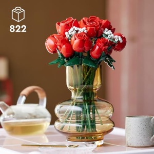 LEGO Icons Bouquet of Roses Flowers Set for Adults 10328