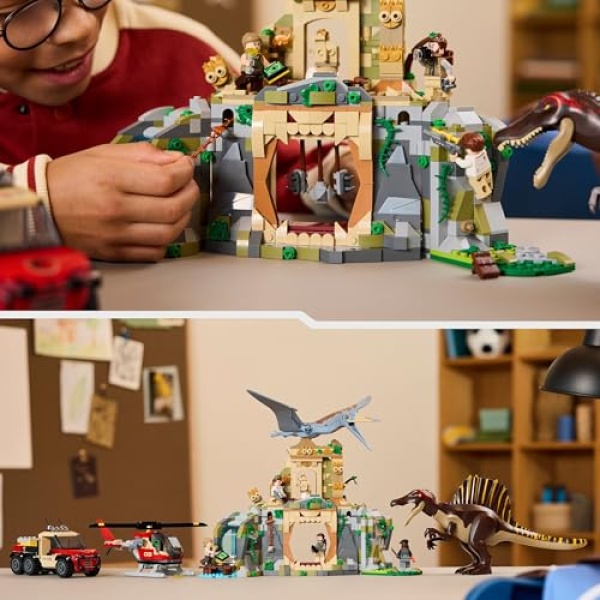 LEGO Jurassic World Spinosaurus & Quetzalcoatlus 76976 - Image 4