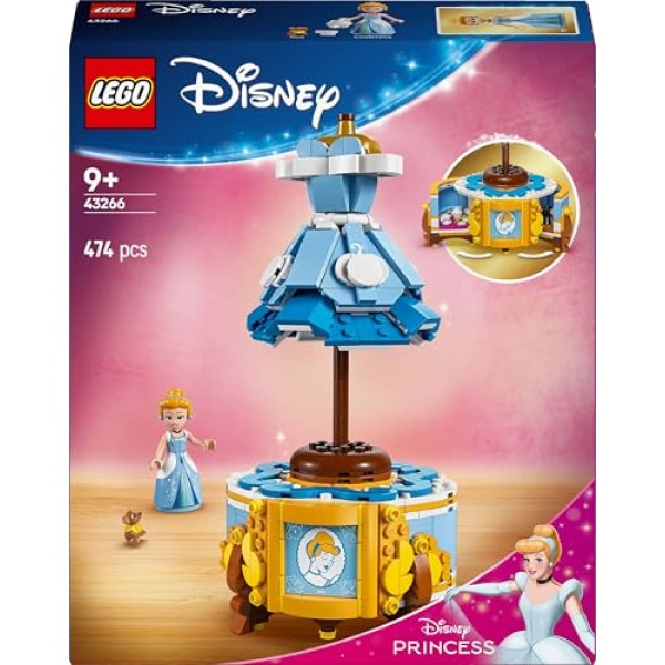 LEGO Disney Princess Cinderella's Dress Building Toy 43266 - Image 6