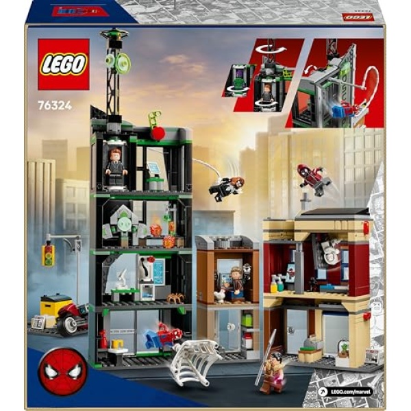 LEGO Marvel Spider-Man vs. Oscorp Building Toy 76324 - Image 7