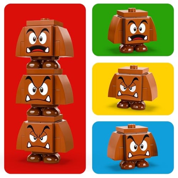 LEGO Super Mario Goombas' Playground Toy Playset 71433 - Image 6