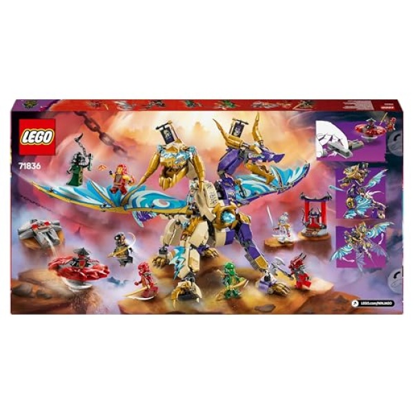 LEGO NINJAGO Arc Dragon of Focus Ninja Building Toy 71836 - Image 8