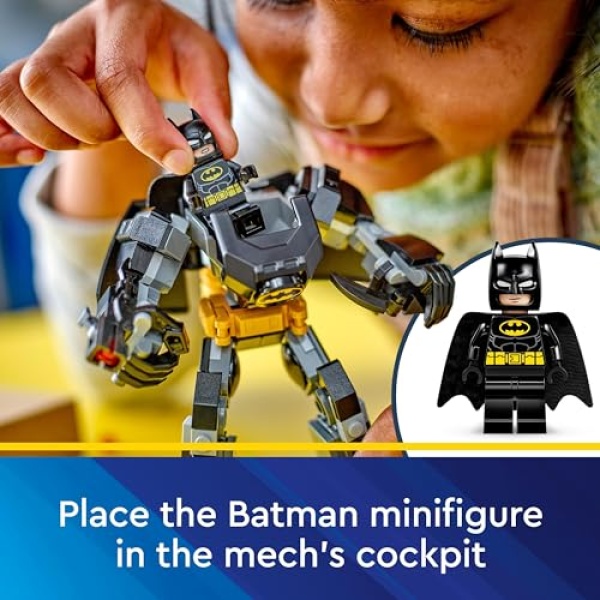 LEGO DC Batman Mech Armour Super-Hero Building Toy Set 76270 - Image 2