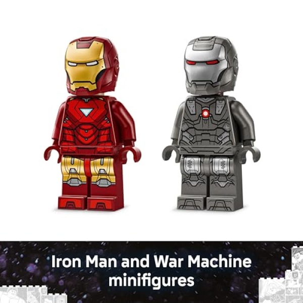 LEGO Marvel Iron Man & War Machine vs. Hammer Drones 7630 - Image 4