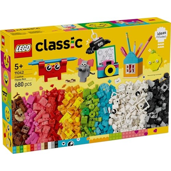 LEGO Classic Creative Happy Box Creative Toys Set 11042 - Image 7