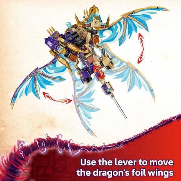 LEGO NINJAGO Arc Dragon of Focus Ninja Building Toy 71836 - Image 2