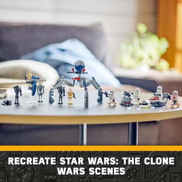 LEGO Star Wars Clone Trooper & Battle Droid Pack 75372 - Image 5
