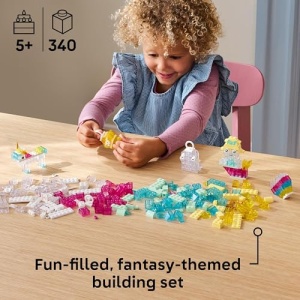 LEGO Classic Magical Transparent Box Building Toys Set 11040