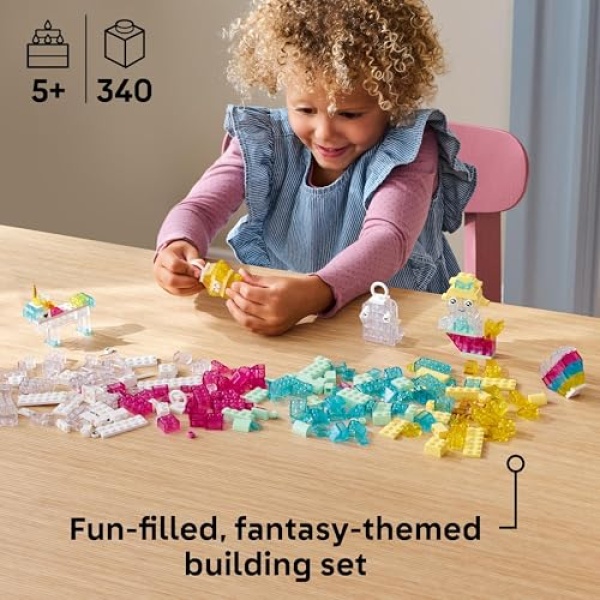 LEGO Classic Magical Transparent Box Building Toys Set 11040