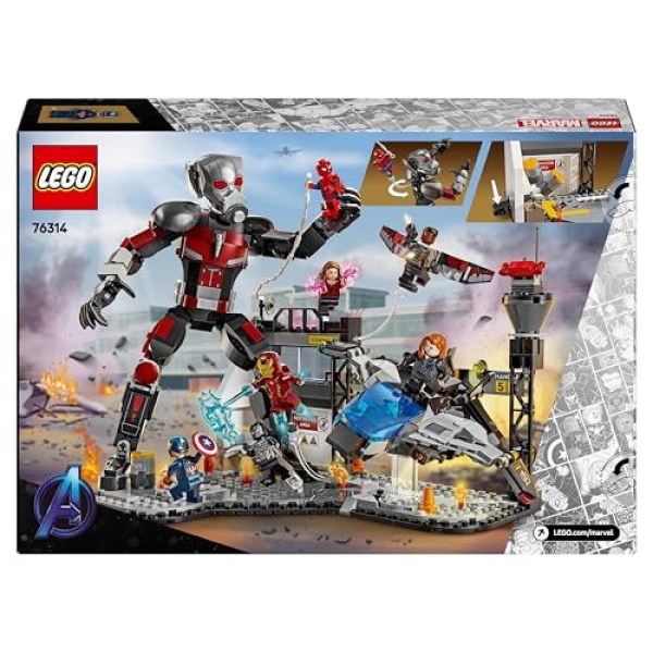 LEGO Marvel Captain America: Civil War Action Battle 76314 - Image 9