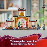 LEGO NINJAGO Ninja Spinjitzu Temple with Toy Dragon 71831