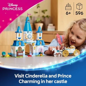LEGO Disney Princess Cinderella Castle, Horse Carriage 43275