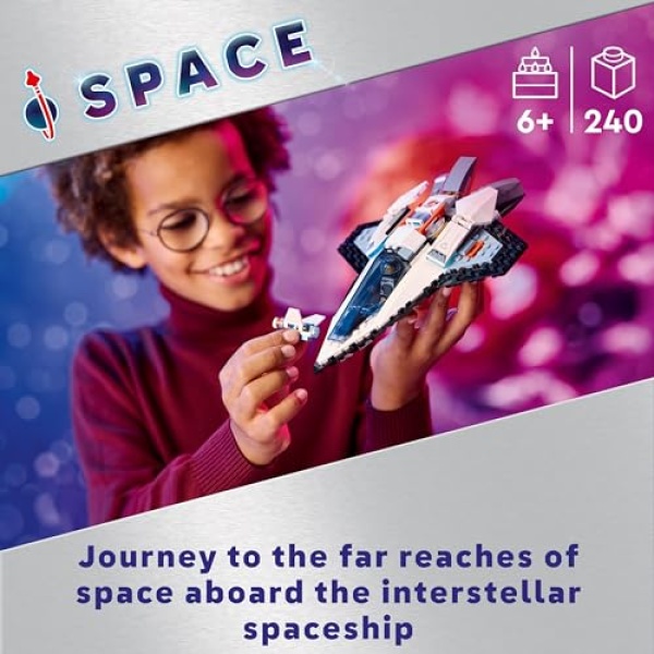 LEGO City Interstellar Spaceship Outer Space Toy Set 60430 - Image 2